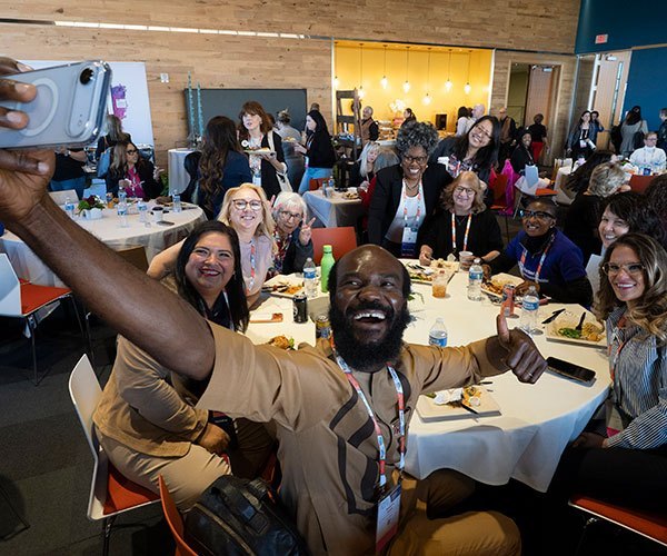 San Antonio, TX - SABCS 2025 San Antonio Breast Cancer Symposium @ SABCS Attendees during General views here today, Wednesday December 10, 2025. during the San Antonio Breast Cancer Symposium being held at the Henry B. Gonzalez Convention Center in San Antonio, TX. The symposium features physicians, researchers, patient advocates and healthcare professionals from over 90 countries with the latest research on breast cancer treatment and prevention. Photo by © MedMeetingImages/Todd Buchanan 2025 Technical Questions: todd@medmeetingimages.com