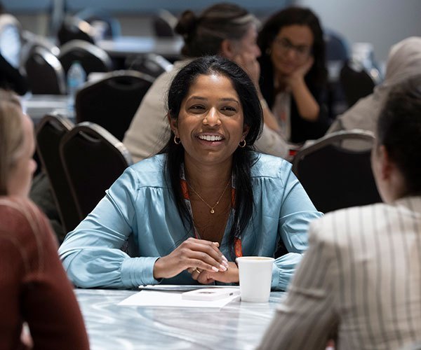 San Antonio, TX - SABCS 2025 San Antonio Breast Cancer Symposium @ SABCS Speakers and attendees during Women's Career Development Workshop here today, Wednesday December 10, 2025. during the San Antonio Breast Cancer Symposium being held at the Henry B. Gonzalez Convention Center in San Antonio, TX. The symposium features physicians, researchers, patient advocates and healthcare professionals from over 90 countries with the latest research on breast cancer treatment and prevention. Photo by © MedMeetingImages/Todd Buchanan 2025 Technical Questions: todd@medmeetingimages.com