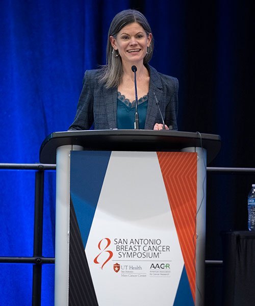 San Antonio, TX - SABCS 2025 San Antonio Breast Cancer Symposium @ SABCS Speakers and attendees during Women's Career Development Workshop here today, Wednesday December 10, 2025. during the San Antonio Breast Cancer Symposium being held at the Henry B. Gonzalez Convention Center in San Antonio, TX. The symposium features physicians, researchers, patient advocates and healthcare professionals from over 90 countries with the latest research on breast cancer treatment and prevention. Photo by © MedMeetingImages/Todd Buchanan 2025 Technical Questions: todd@medmeetingimages.com