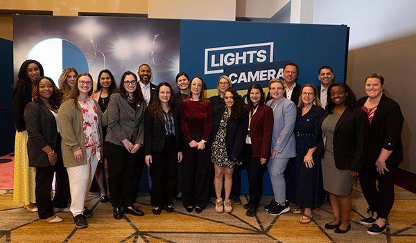 San Antonio, TX - SABCS 2025 San Antonio Breast Cancer Symposium @ SABCS Attendees during Duck Pluck here today, Thursday December 11, 2025. during the San Antonio Breast Cancer Symposium being held at the Henry B. Gonzalez Convention Center in San Antonio, TX. The symposium features physicians, researchers, patient advocates and healthcare professionals from over 90 countries with the latest research on breast cancer treatment and prevention. Photo by © MedMeetingImages/Todd Buchanan 2025 Technical Questions: todd@medmeetingimages.com