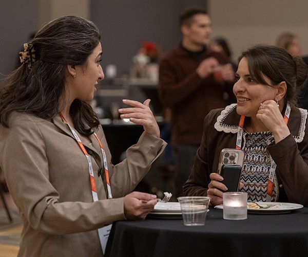 San Antonio, TX - SABCS 2025 San Antonio Breast Cancer Symposium @ SABCS Speakers and attendees during General Views here today, Thursday December 11, 2025. during the San Antonio Breast Cancer Symposium being held at the Henry B. Gonzalez Convention Center in San Antonio, TX. The symposium features physicians, researchers, patient advocates and healthcare professionals from over 90 countries with the latest research on breast cancer treatment and prevention. Photo by © MedMeetingImages/Todd Buchanan 2025 Technical Questions: todd@medmeetingimages.com