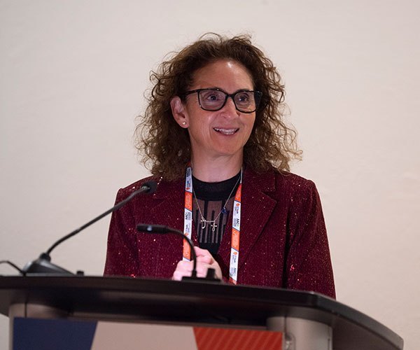 San Antonio, TX - SABCS 2025 San Antonio Breast Cancer Symposium @ SABCS SABCS Leadership during VIP Reception here today, Wednesday December 10, 2025. during the San Antonio Breast Cancer Symposium being held at the Henry B. Gonzalez Convention Center in San Antonio, TX. The symposium features physicians, researchers, patient advocates and healthcare professionals from over 90 countries with the latest research on breast cancer treatment and prevention. Photo by © MedMeetingImages/Todd Buchanan 2025 Technical Questions: todd@medmeetingimages.com