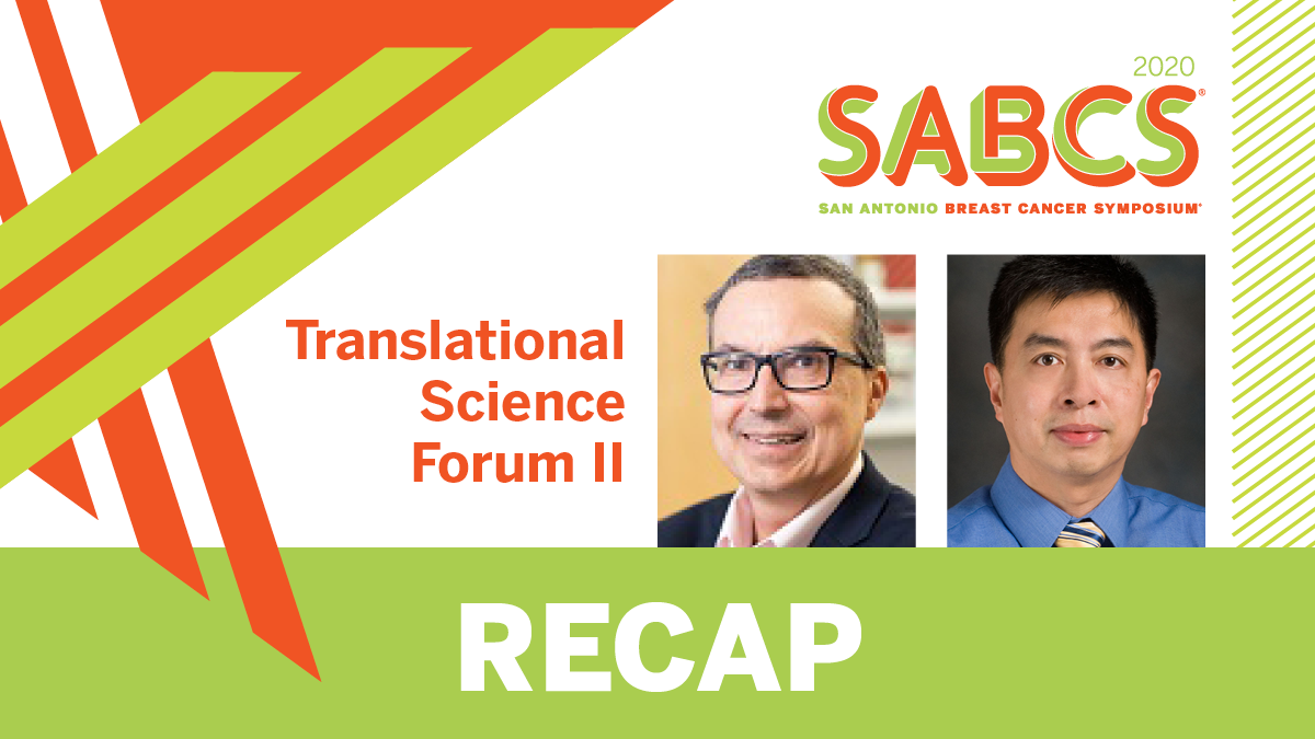 Translational Science Forum II Exploiting mechanisms of response to