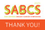 Don’t forget to complete your SABCS session surveys