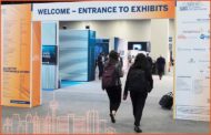 Scenes from the exhibit hall at SABCS 2021
