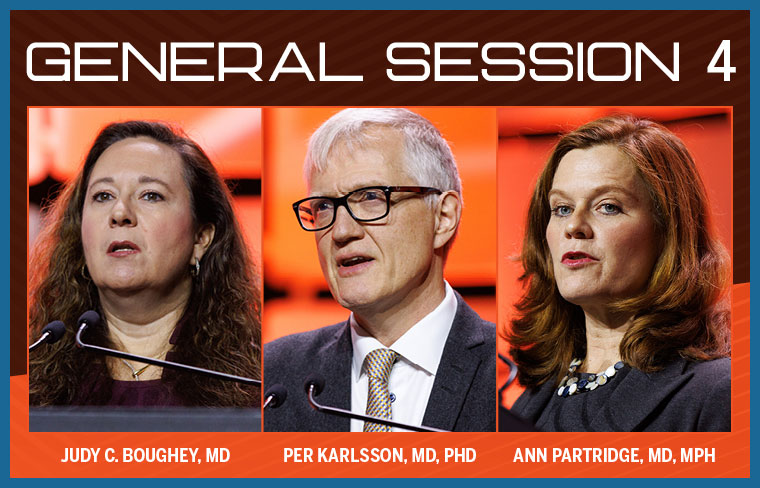 General Session 4 includes latest results from Alliance, POLAR, POSITIVE studies