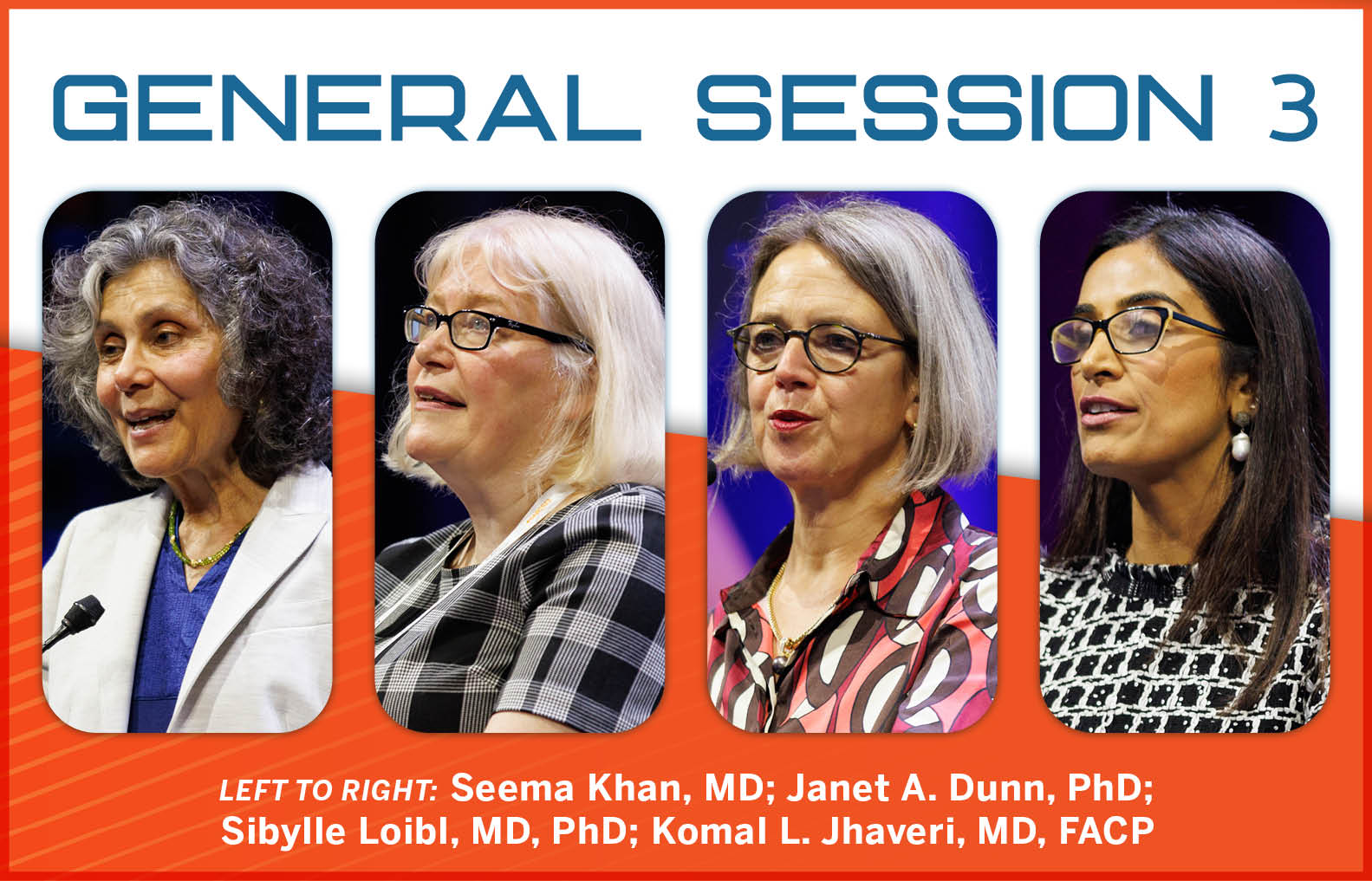 Friday General Session features late-breaking data from KATHERINE and INAVO120 clinical trials