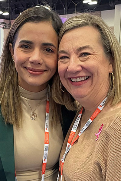 Marcela Mazo Canola, MD, and Laurel Pointer